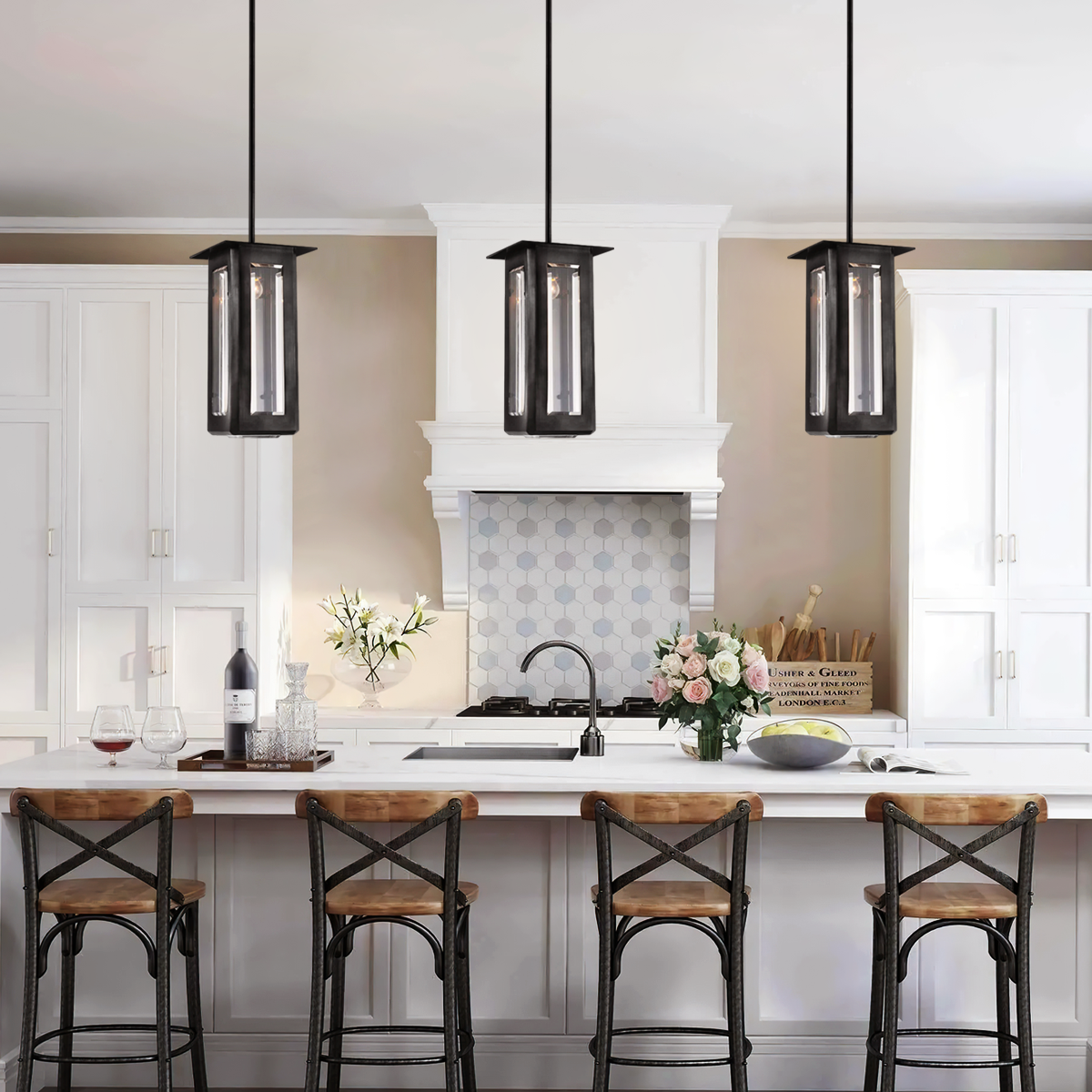 Kalo Rectangle Pendant Light - XYlight