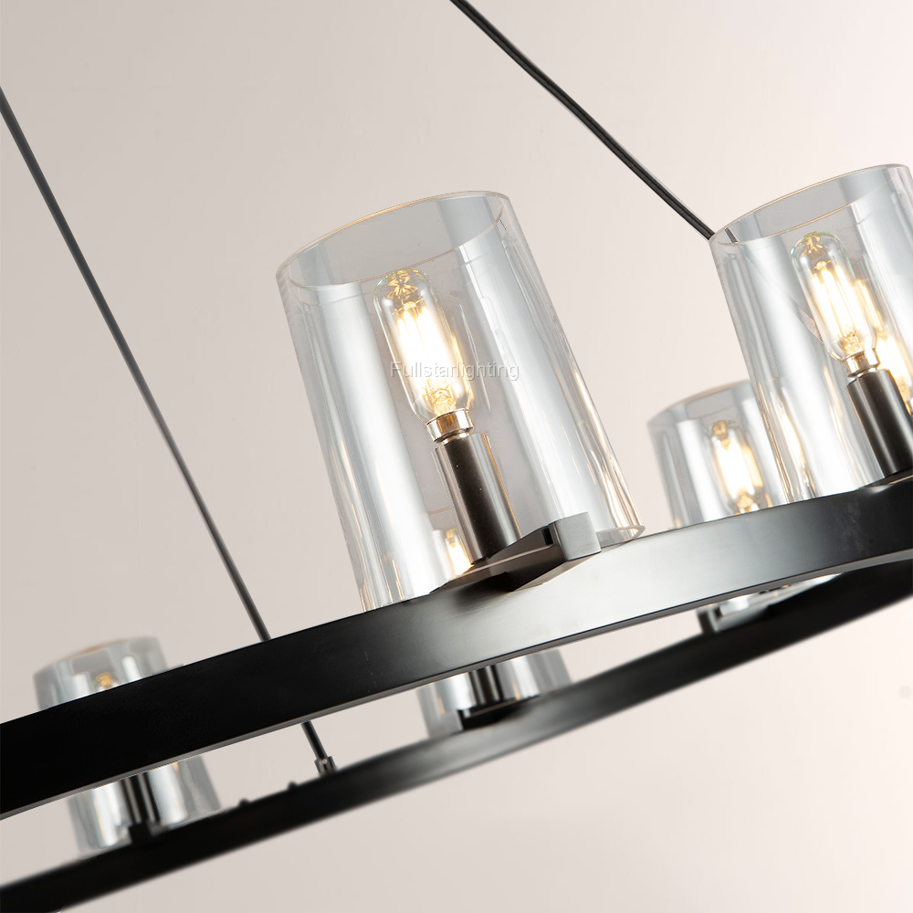 Karsiven Glass Round Chandelier - XYlight