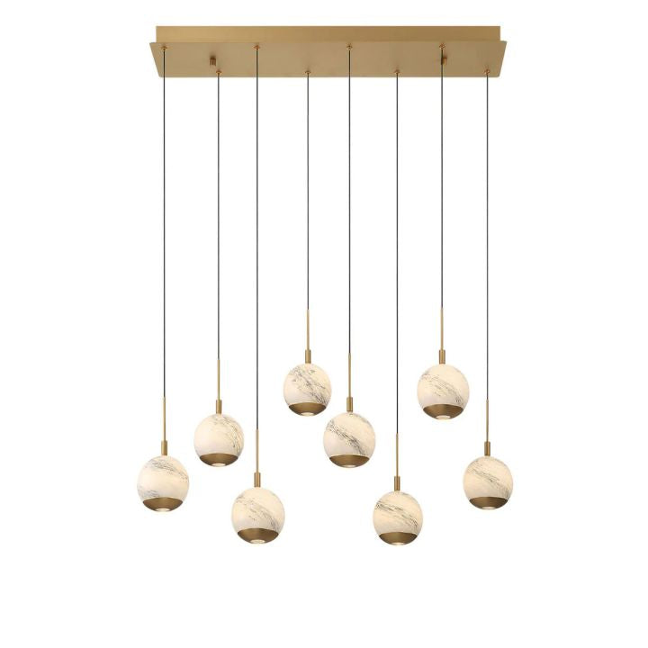 Kimma Lights Linear LED Chandelier - XYlight