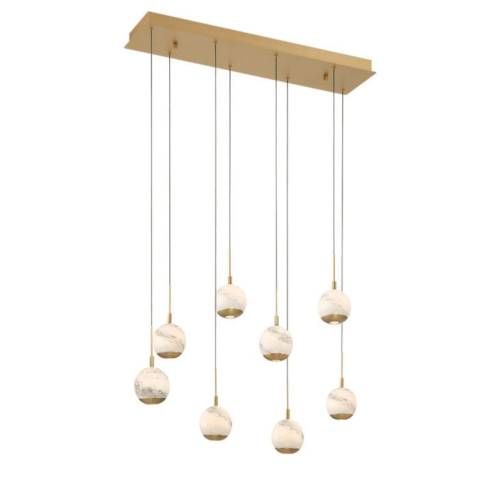 Kimma Lights Linear LED Chandelier - XYlight
