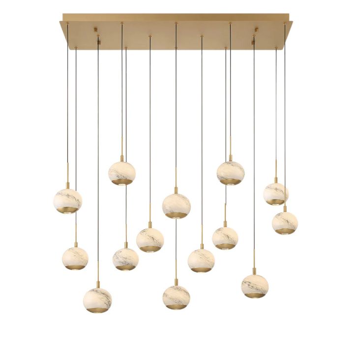 Kimma Lights Linear LED Chandelier - XYlight