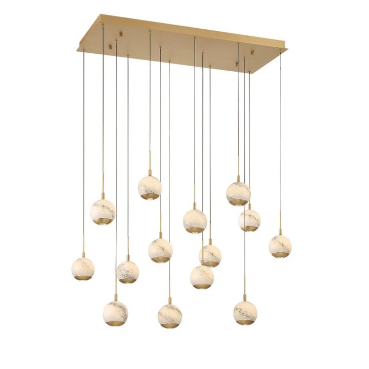 Kimma Lights Linear LED Chandelier - XYlight