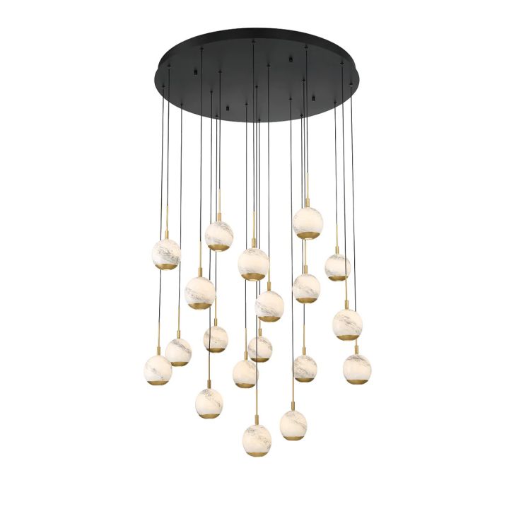 Kimma Lights Round LED Chandelier - XYlight