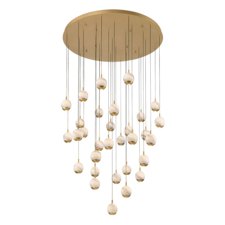 Kimma Lights Round LED Chandelier - XYlight
