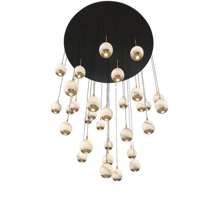Kimma Lights Round LED Chandelier - XYlight
