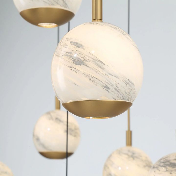 Kimma Lights Round LED Chandelier - XYlight