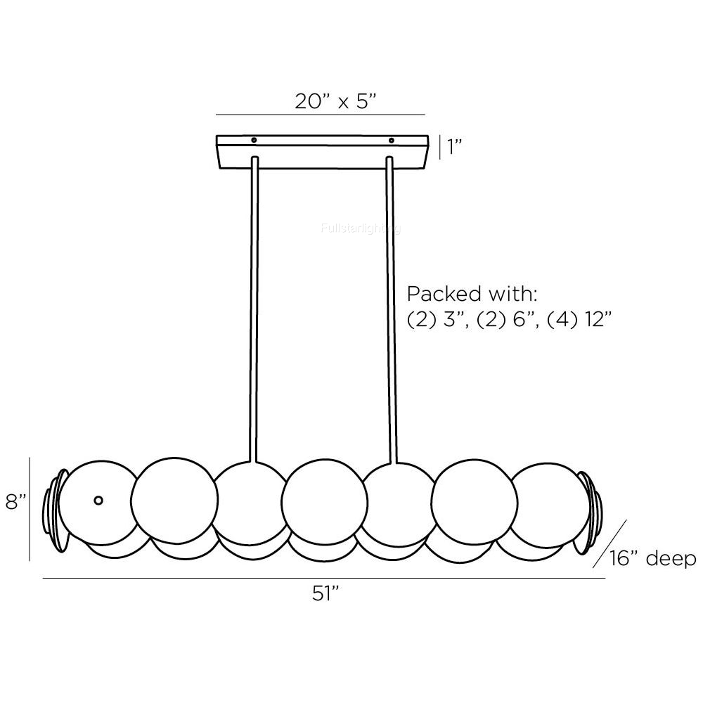 Kinlee Chandelier - XYlight