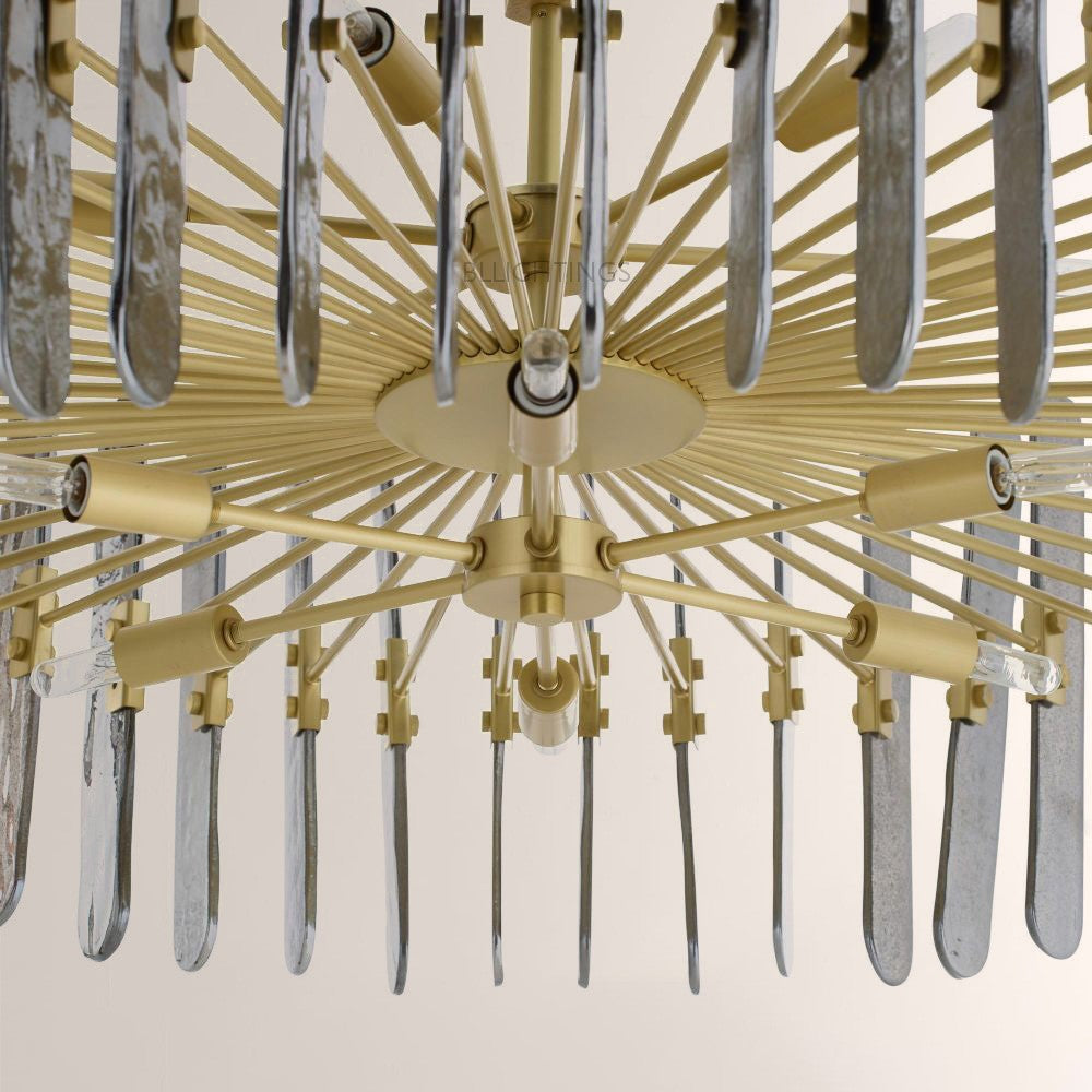 Klatze Glass Round Chandelier - XYlight