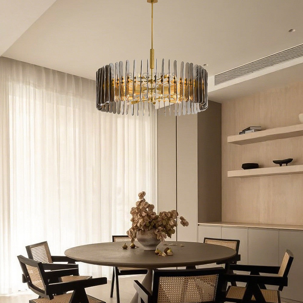 Klatze Glass Round Chandelier - XYlight