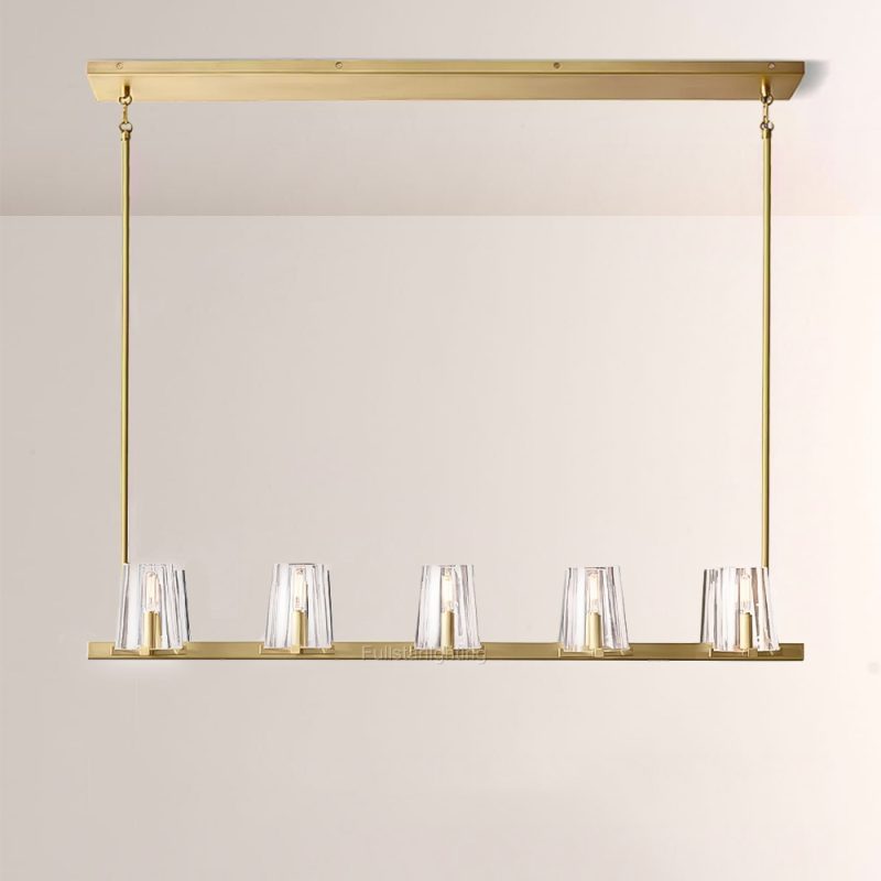 Kordanlo Glass Linear Chandelier