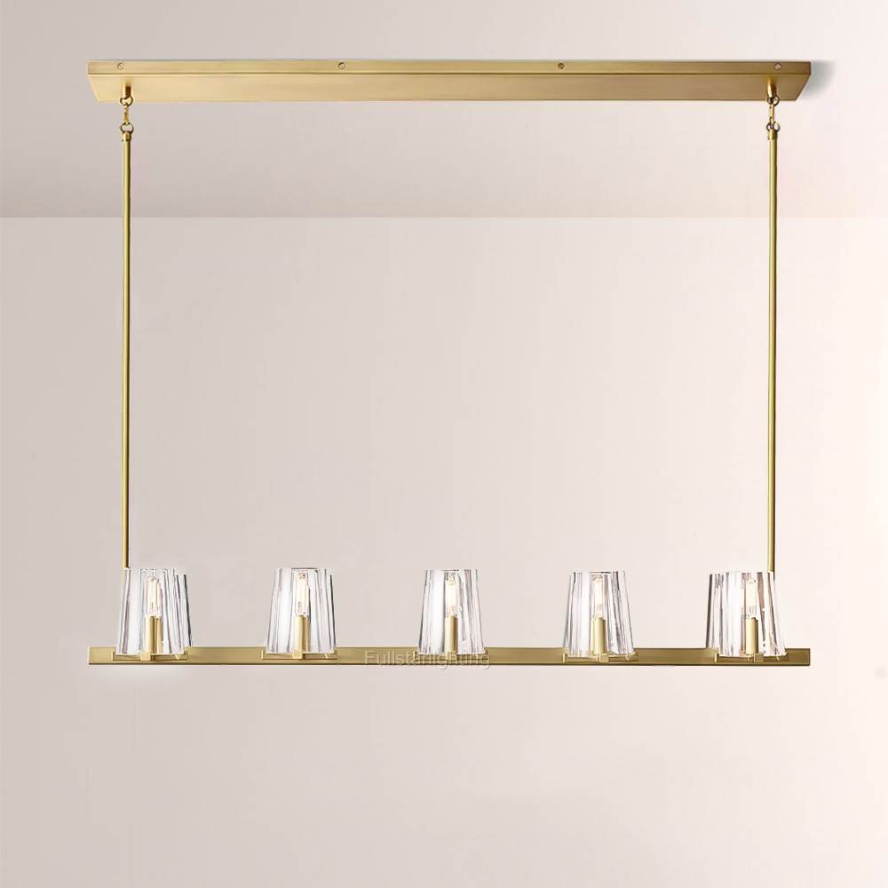 Kordanlo Glass Linear Chandelier - XYlight