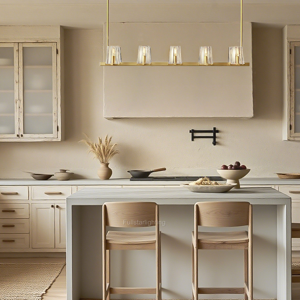 Kordanlo Glass Linear Chandelier - XYlight