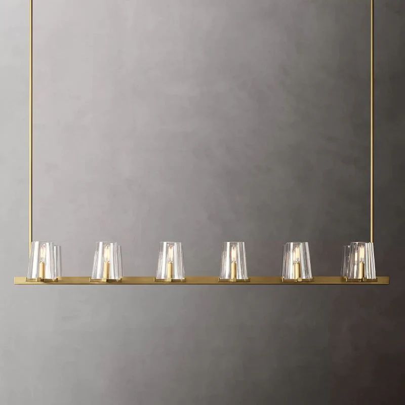 Kordanlo Glass Linear Chandelier - XYlight