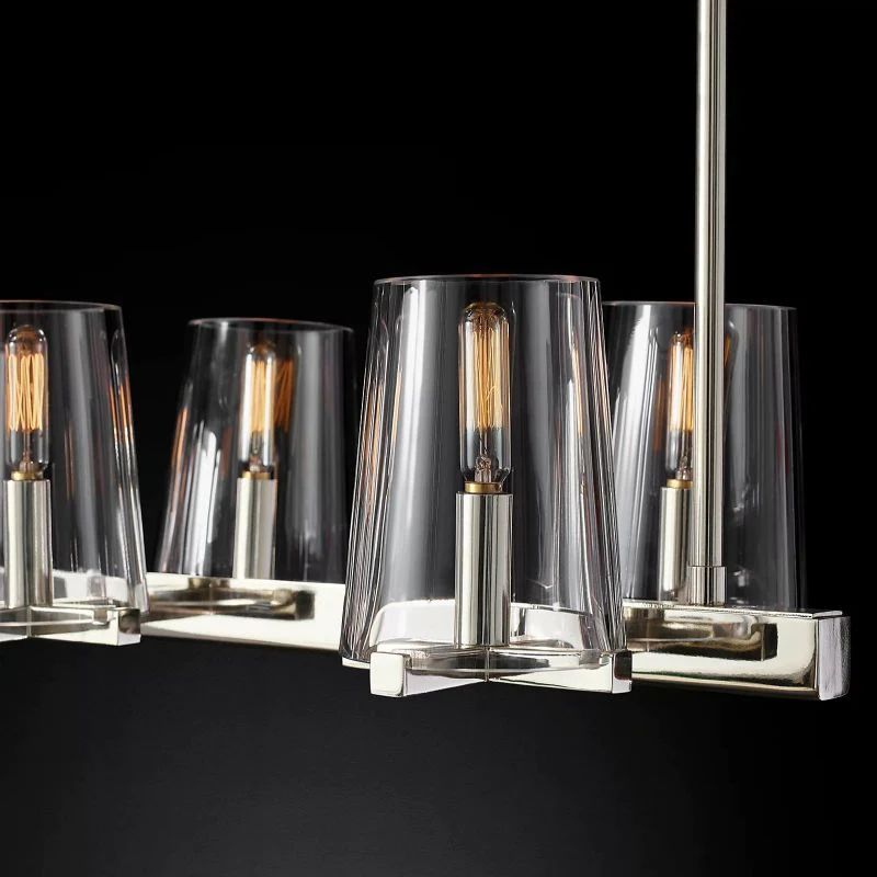 Kordanlo Glass Linear Chandelier - XYlight