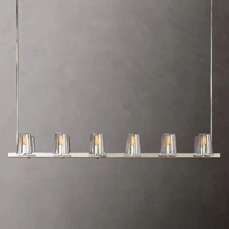 Kordanlo Glass Linear Chandelier - XYlight