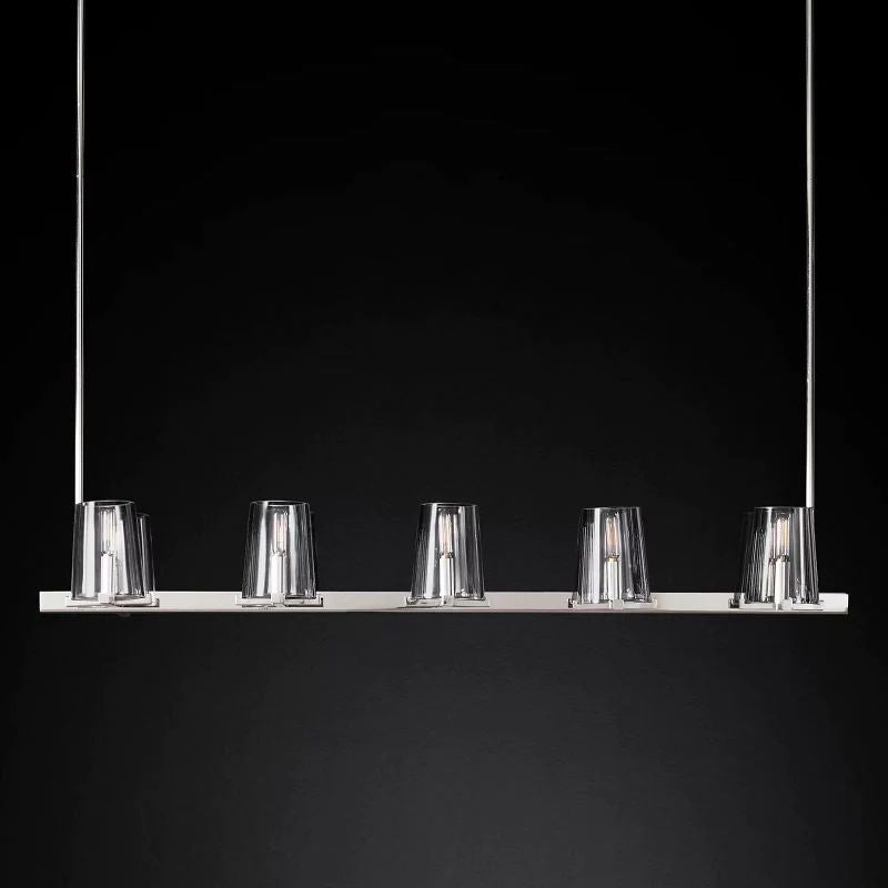 Kordanlo Glass Linear Chandelier - XYlight