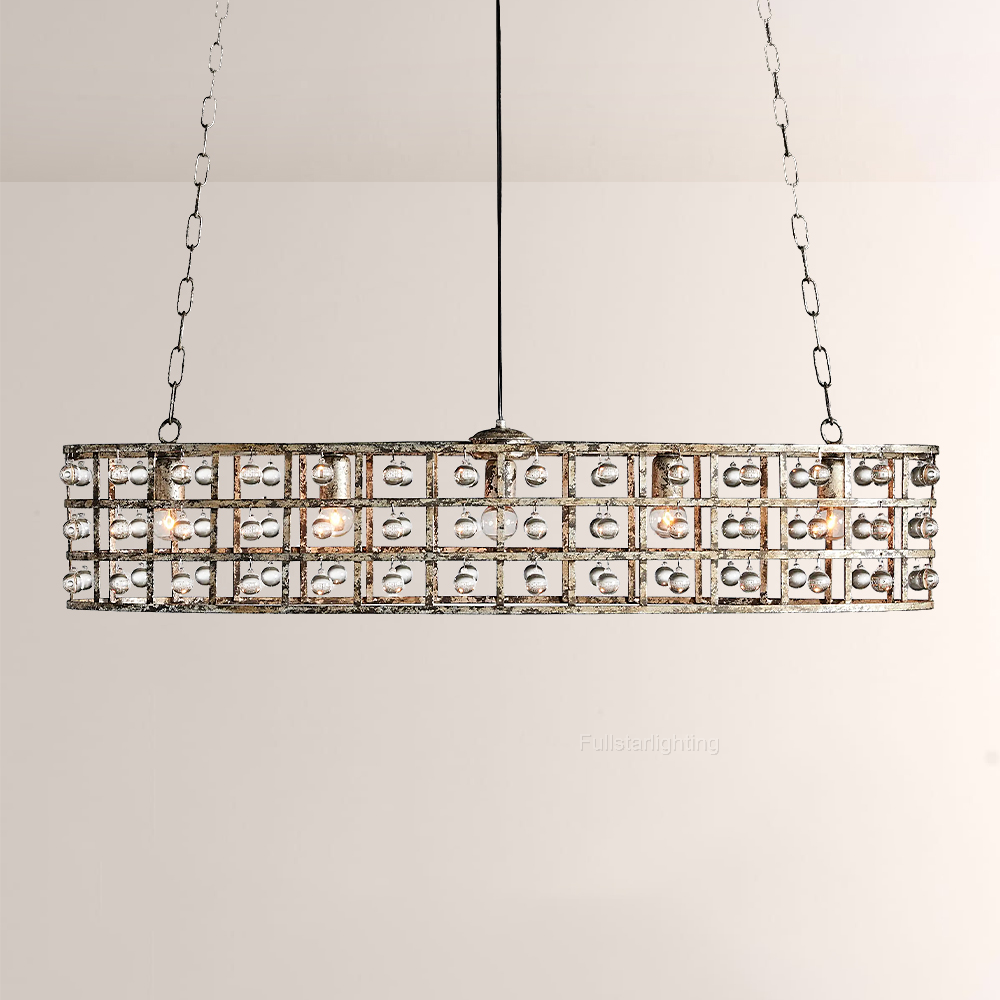 La Cage 5-Light Oval Chandelier - XYlight