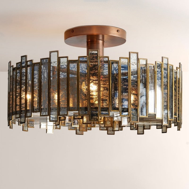 Laile Glass Flush Mount