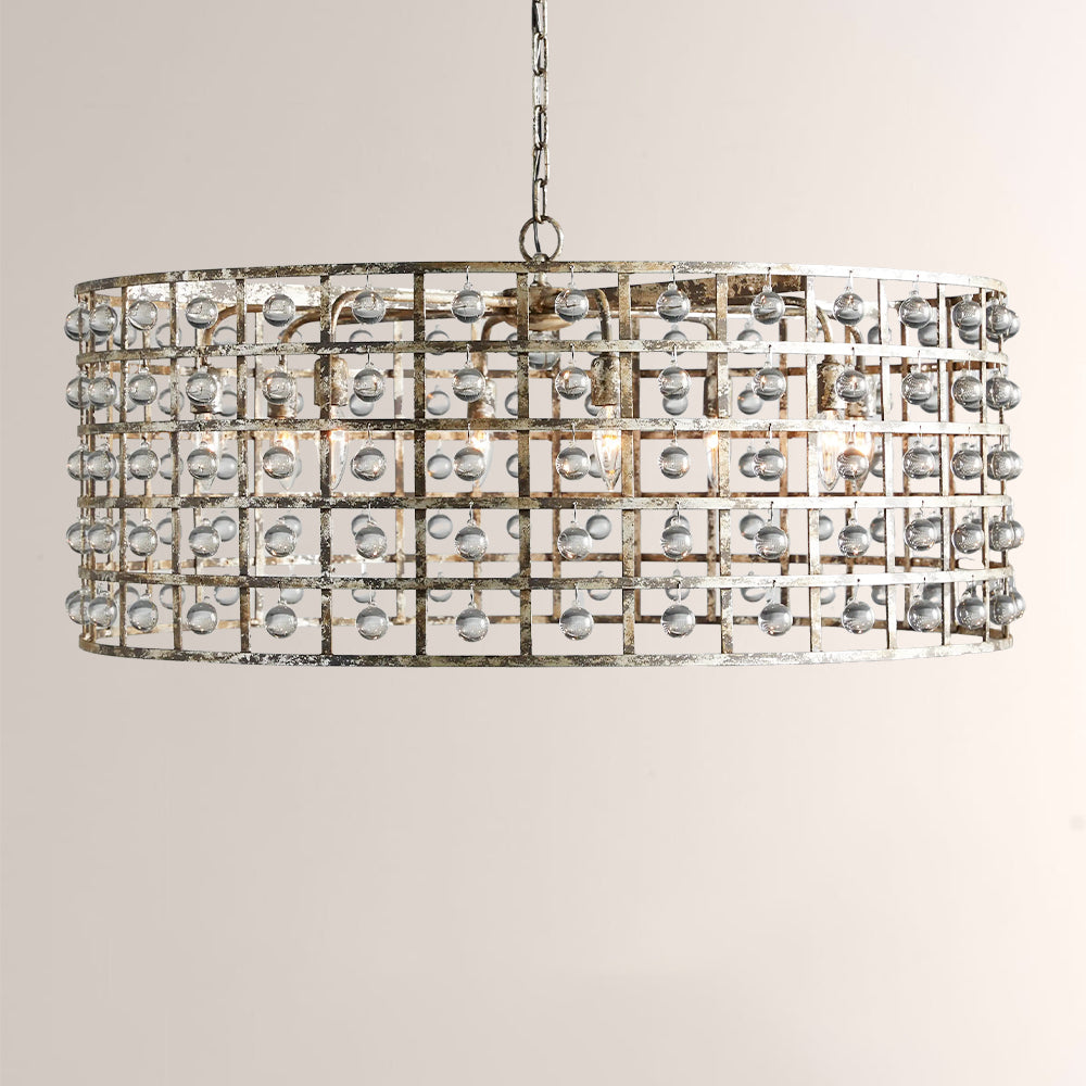 Lana Cage 12 Light Round Chandelier - XYlight