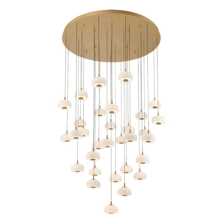 Lanterns 31 Light Round LED Chandelier - XYlight