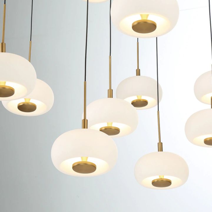 Lanterns 31 Light Round LED Chandelier - XYlight