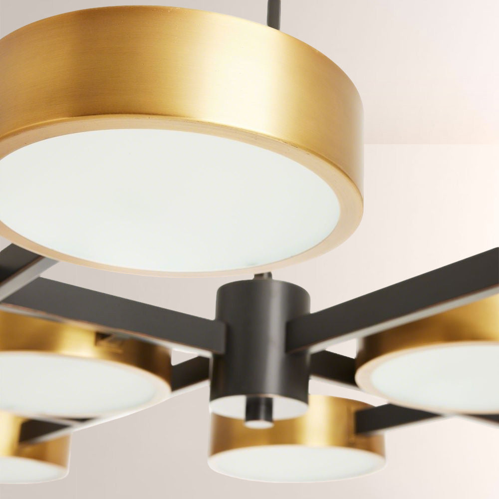 Lena Large Starburst Chandelier - XYlight