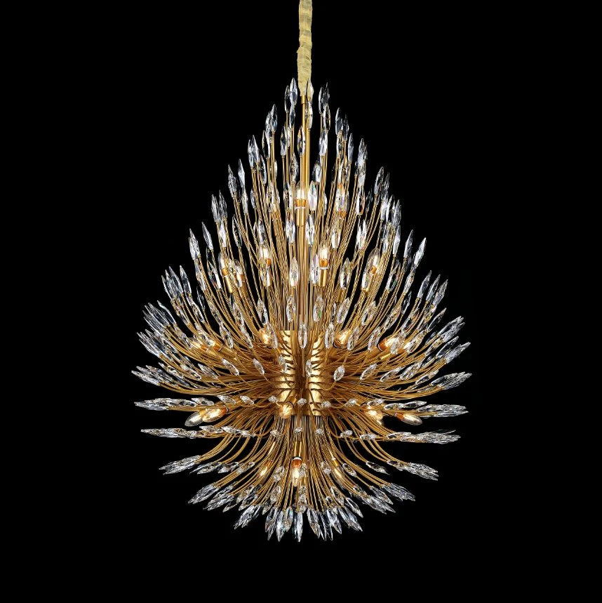 Levi Starburst Crystal Sputnik Chandelier - XYlight