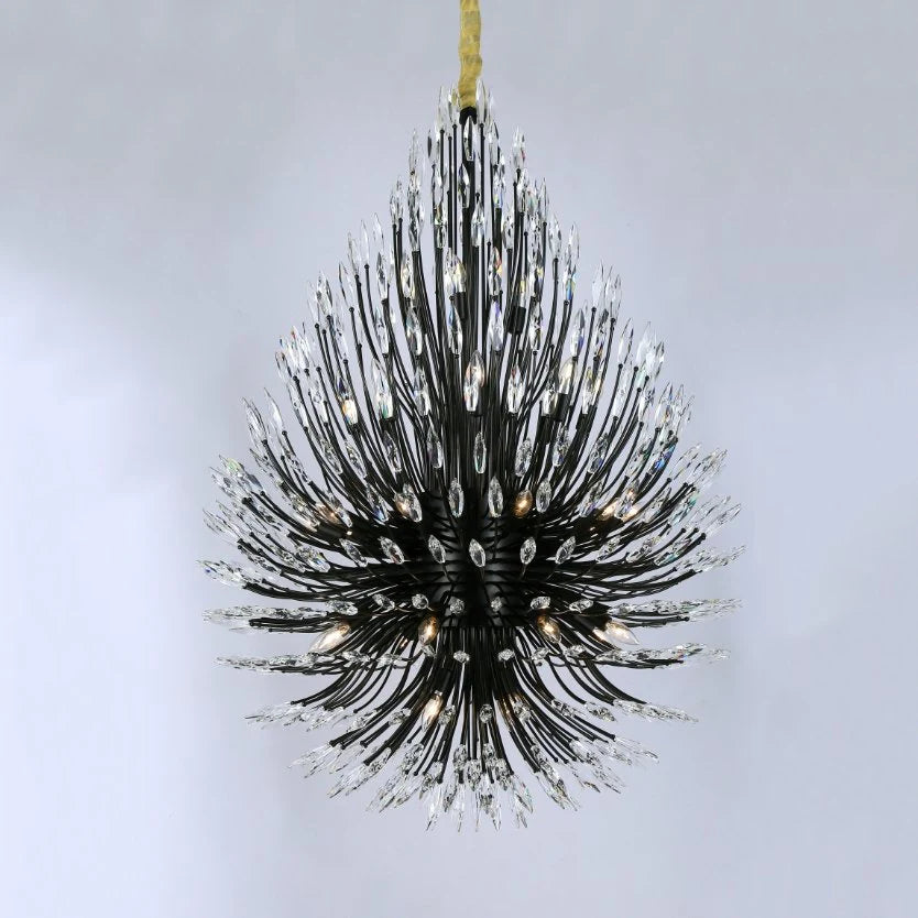 Levi Starburst Crystal Sputnik Chandelier - XYlight