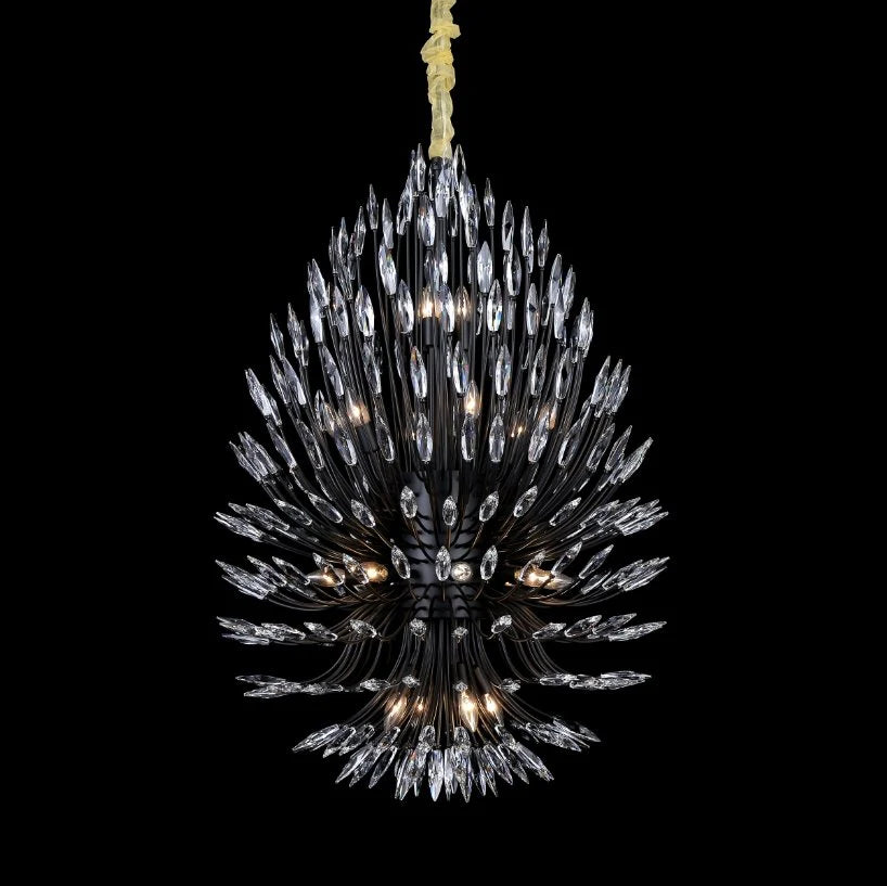 Levi Starburst Crystal Sputnik Chandelier - XYlight