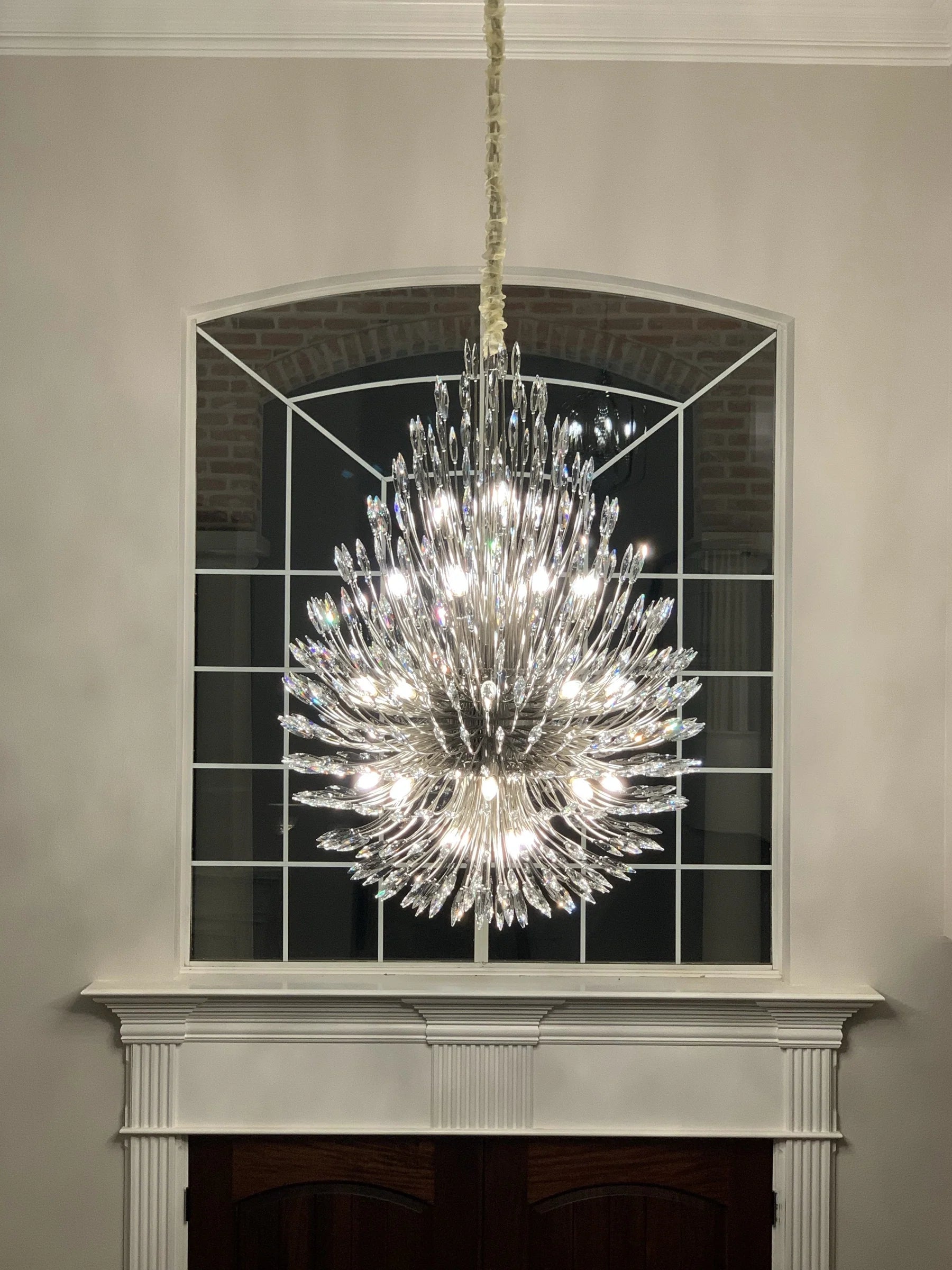 Levi Starburst Crystal Sputnik Chandelier - XYlight