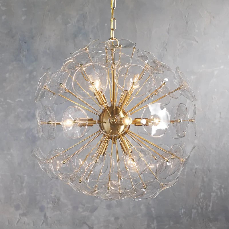 Lili Glass Round Chandelier - XYlight