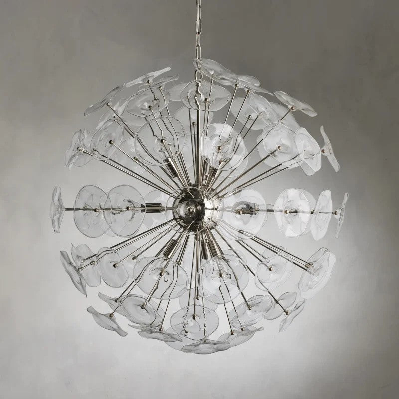 Lili Glass Round Chandelier - XYlight