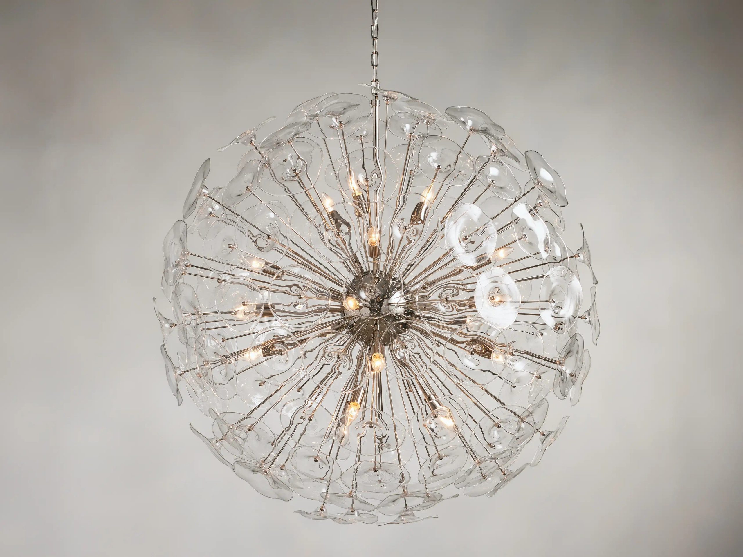 Lili Glass Round Chandelier - XYlight
