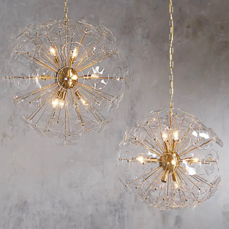 Lili Glass Round Chandelier - XYlight