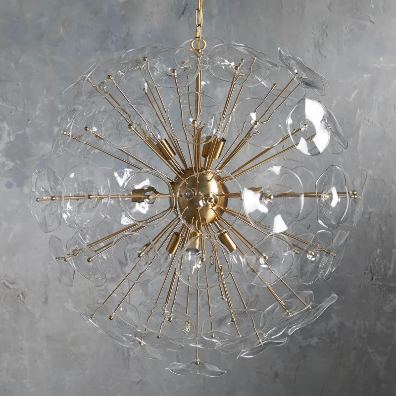Lili Glass Round Chandelier - XYlight