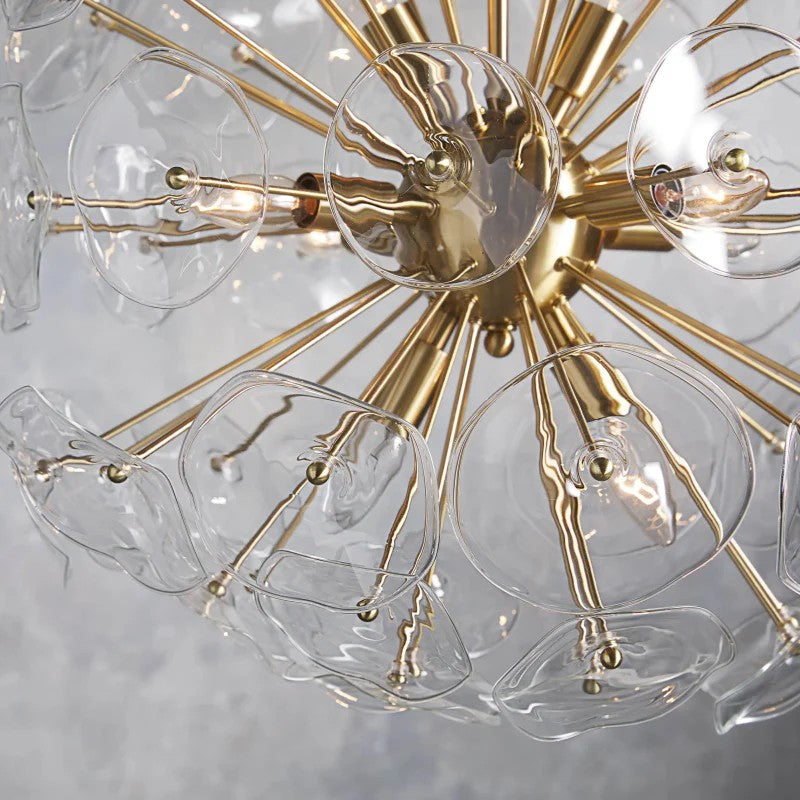 Lili Glass Round Chandelier - XYlight