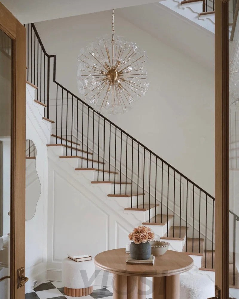 Lili Glass Round Chandelier - XYlight