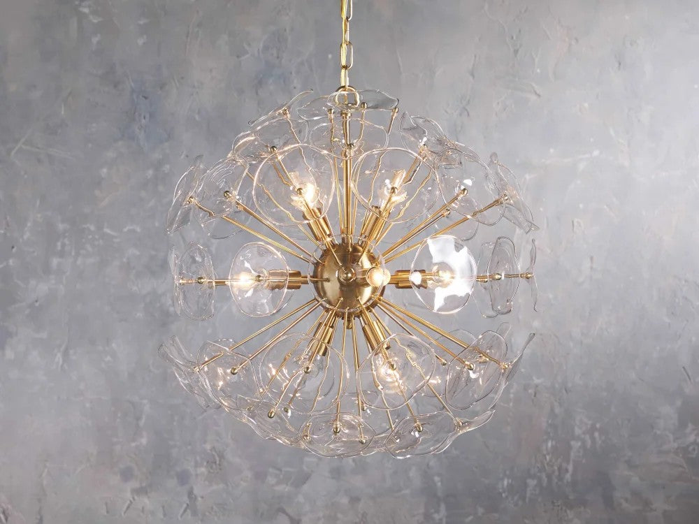 Lili Glass Round Chandelier - XYlight