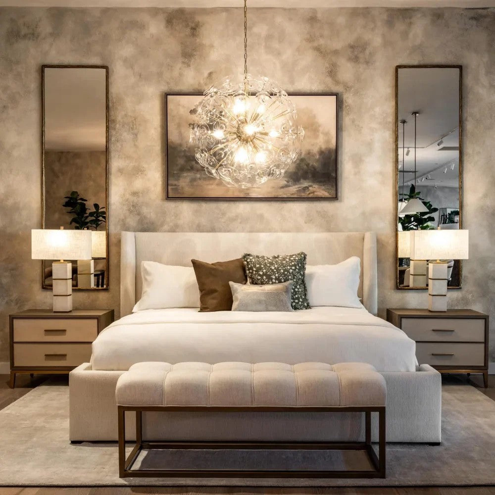 Lili Glass Round Chandelier - XYlight