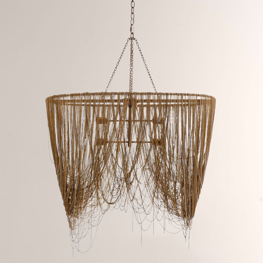 Lindsay Oval Chains Chandelier - XYlight