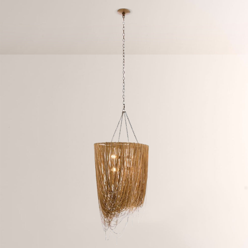 Lindsay Oval Chains Chandelier - XYlight