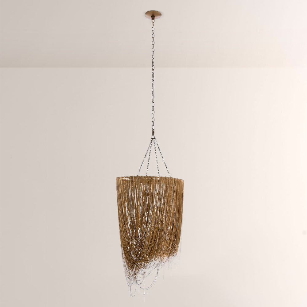 Lindsay Oval Chains Chandelier - XYlight