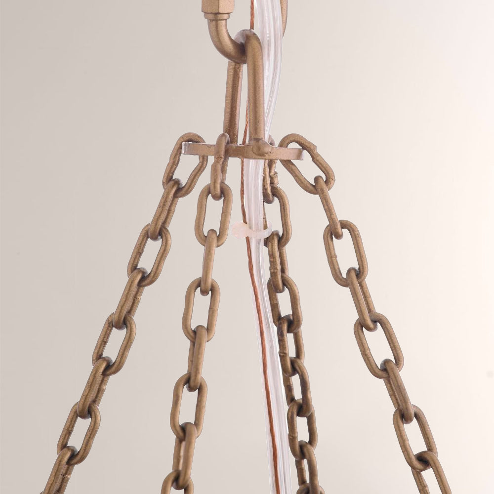 Lindsay Oval Chains Chandelier - XYlight