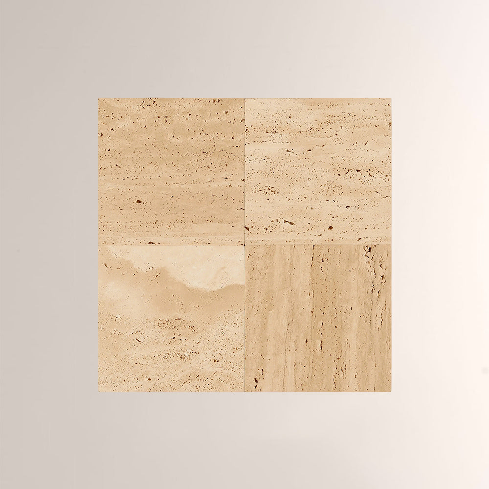 Lira Travertine Disc Outdoor Sconce - XYlight