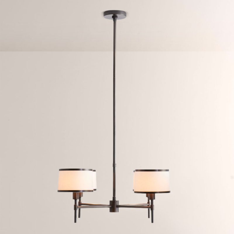 Lizs 4-Light Round Chandelier
