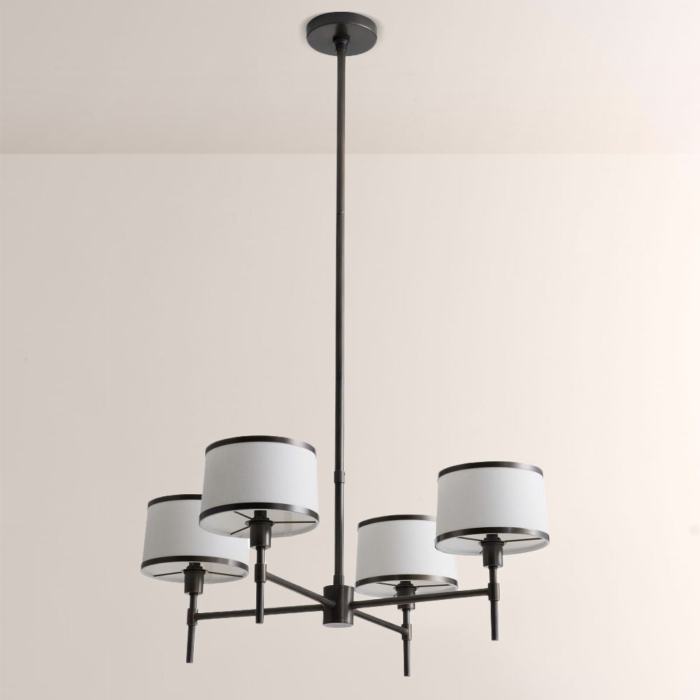 Lizs 4-Light Round Chandelier - XYlight