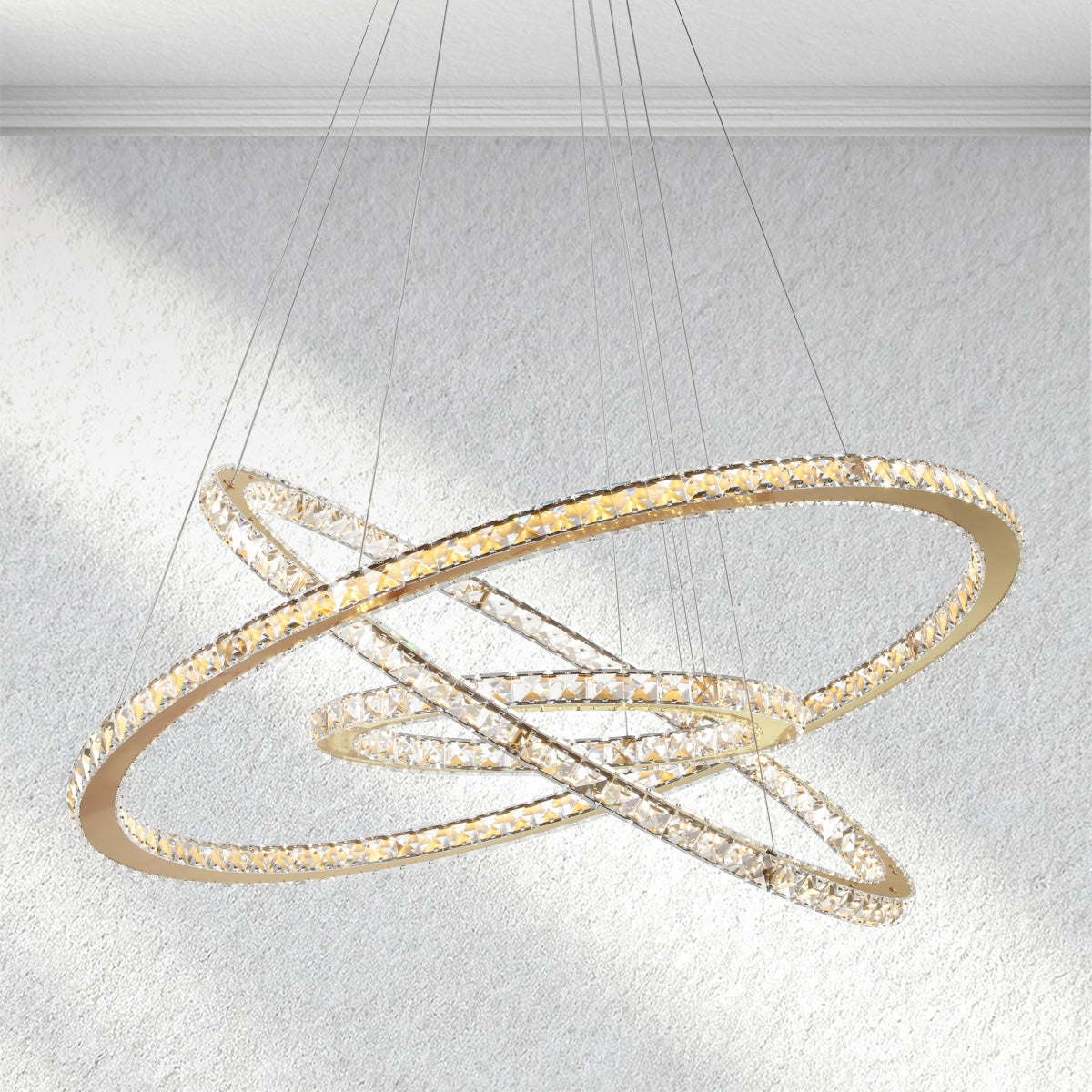 Lumevia 3-Round Chandelier - XYlight