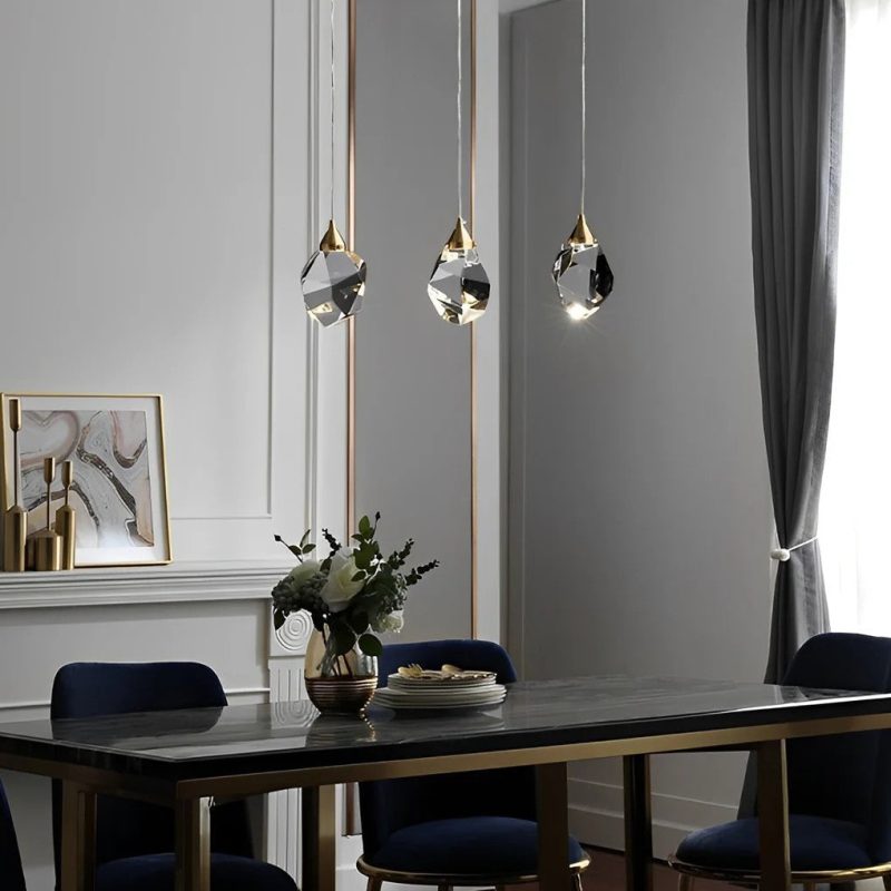 Luxury Staircase Chandelier Modern Spiral Crystal High Ceiling Light