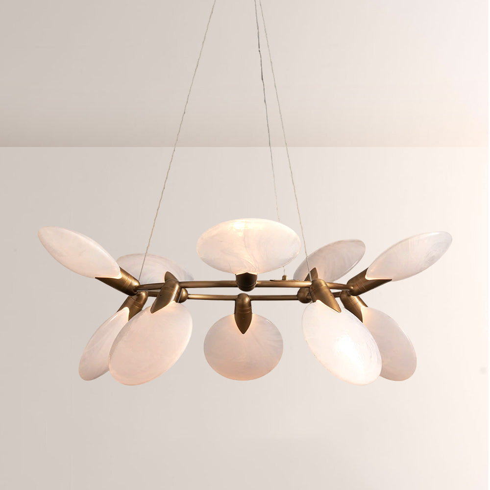 Lylam Glass Round Chandelier - XYlight