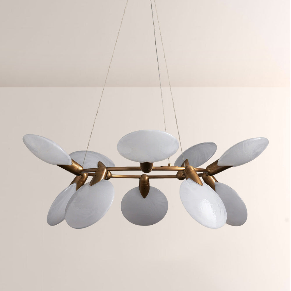 Lylam Glass Round Chandelier - XYlight